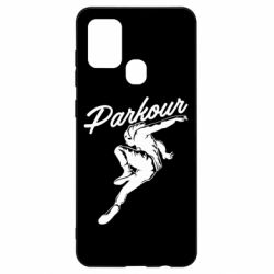 Чохол для Samsung A21s Parkour and jump - PrintSalon