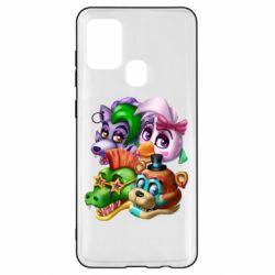 Чехол для Samsung A21s Персонажи FNAF - PrintSalon