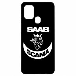 Чехол для Samsung A21s Scania SAAB logo - PrintSalon