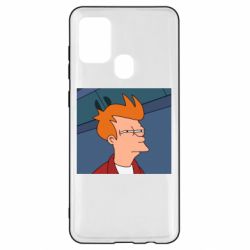 Чехол для Samsung A21s Suspicious Fry - PrintSalon