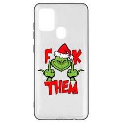 Чехол для Samsung A21s The grinch f*ck them - PrintSalon
