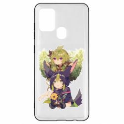 Чехол для Samsung A21s Тигнари с Коллеи - PrintSalon