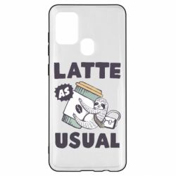 Чехол для Samsung A21s Usual milk - PrintSalon