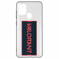 Чехол для Samsung A21s Valorant text - PrintSalon
