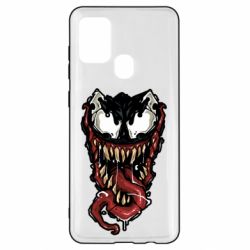 Чехол для Samsung A21s Venom mask-PrintSalon Чехол для Samsung A21s Venom mask