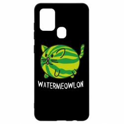 Чехол для Samsung A21s Watermeowloon - PrintSalon