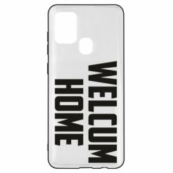 Чехол для Samsung A21s Welcum Home - PrintSalon