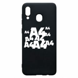 Чехол для Samsung A30 A4 Pattern - PrintSalon