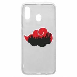 Чехол для Samsung A30 Akatsuki Members Red Cloud - PrintSalon