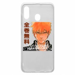 Чехол для Samsung A30 Bleach Ichigo Art-PrintSalon Чехол для Samsung A30 Bleach Ichigo Art