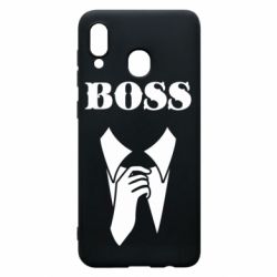 Чехол для Samsung A30 Boss Costume - PrintSalon
