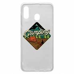 Чехол для Samsung A30 Camping and forest - PrintSalon