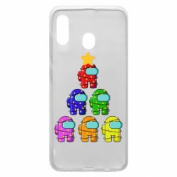 Чохол для Samsung A30 Christmas Tree Among Us - PrintSalon