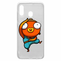 Чехол для Samsung A30 Dancing Fishstick - PrintSalon