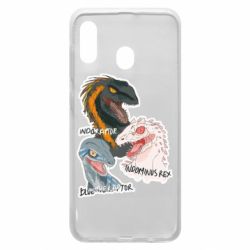 Чехол для Samsung A30 Динозавры. Мир Юрского периода - PrintSalon