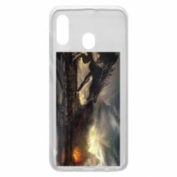 Чохол для Samsung A30 Дракон арт - PrintSalon