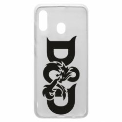 Чехол для Samsung A30 Dungeons s Dragons logo - PrintSalon