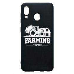 Чехол для Samsung A30 Farming Tractor - PrintSalon