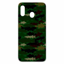 Чохол для Samsung A30 Fisherman Camouflage - PrintSalon