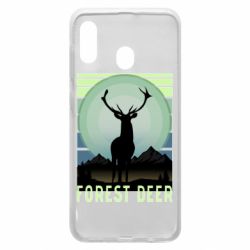 Чехол для Samsung A30 Forest deer - PrintSalon