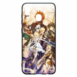Чехол для Samsung A30 Genshin Impact Characters - PrintSalon