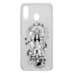 Чехол для Samsung A30 Герои Хаяо Миядзаки - PrintSalon