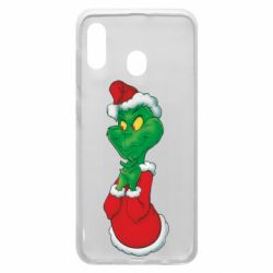 Чехол для Samsung A30 Гринч потирает руки - PrintSalon