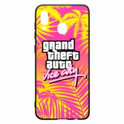 Чехол для Samsung A30 GTA city - PrintSalon