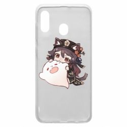 Чехол для Samsung A30 Hu Tao cat - PrintSalon