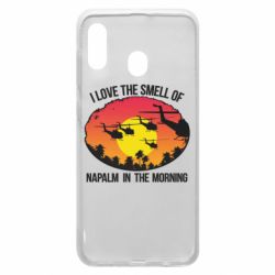 Чехол для Samsung A30 I love the smell napalm, in the morning - PrintSalon