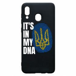 Чехол для Samsung A30 It is in my DNA Ukraine - PrintSalon
