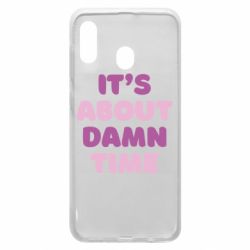 Чехол для Samsung A30 It's About Damn Time - PrintSalon