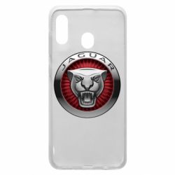 Чехол для Samsung A30 Jaguar Logo circle - PrintSalon