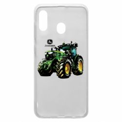 Чохол для Samsung A30 John Deere Tractor and logo - PrintSalon