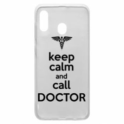 Чехол для Samsung A30 Keep Calm And Call Doctor - PrintSalon