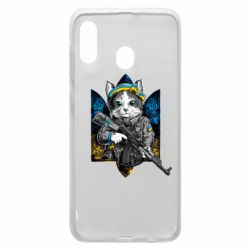 Чехол для Samsung A30 Кот военный