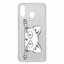 Чехол для Samsung A30 Котейка - PrintSalon