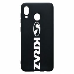 Чехол для Samsung A30 КРаЗ логотип - PrintSalon