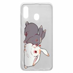 Чехол для Samsung A30 Кролики Вэй и Лань - PrintSalon