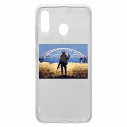 Чехол для Samsung A30 Марка с Крымским мостом - PrintSalon