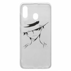 Чохол для Samsung A30 Luffy in a hat - PrintSalon