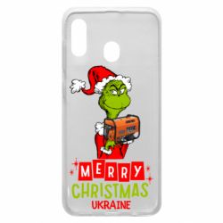 Чохол для Samsung A30 З Різдвом Христовим Україно-Грінч і Генератор - PrintSalon