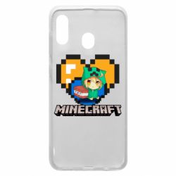 Чохол для Samsung A30 Minecraft Girl - PrintSalon