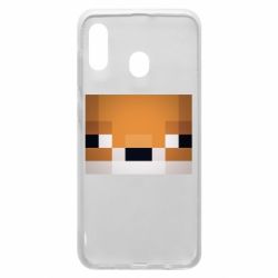 Чехол для Samsung A30 Minecraft Minimalist - PrintSalon