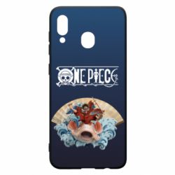 Чехол для Samsung A30 One Piece Luffy-PrintSalon Чехол для Samsung A30 One Piece Luffy