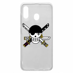 Чехол для Samsung A30 One Piece Zoro logo - PrintSalon
