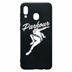 Чохол для Samsung A30 Parkour and jump - PrintSalon