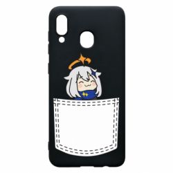 Чехол для Samsung A30 Pocket Paimon - PrintSalon