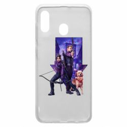 Чехол для Samsung A30 Соколиный глаз и Кейт Бишоп - PrintSalon