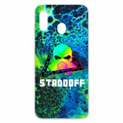 Чехол для Samsung A30 Standoff art skull - PrintSalon